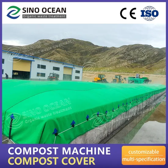 Chicken Manure Compost Turner for Organic Fertilizer Granules Making Process