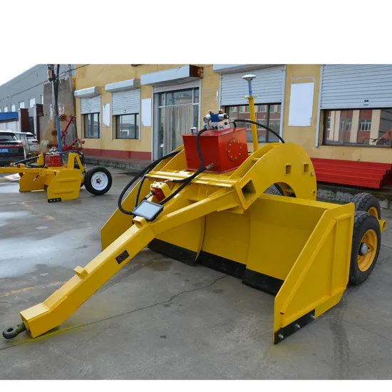 Factory Price Advanced GPS-Controlled Camber Beam Land Leveler for Tractors