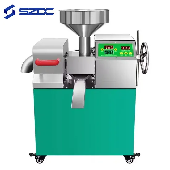 Commercial Use High Oil Yield Walnut Press Machine Intelligent Oil Press Machine 9-15 Kg/H