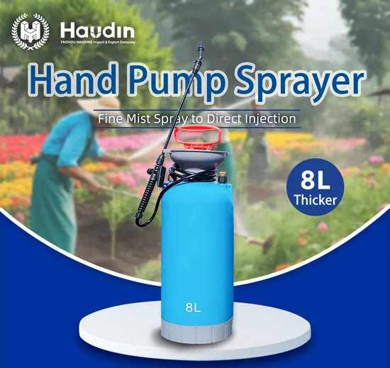 Portable Handheld Pump Sprayer with Adjustable Nozzle for Garden Agriculture