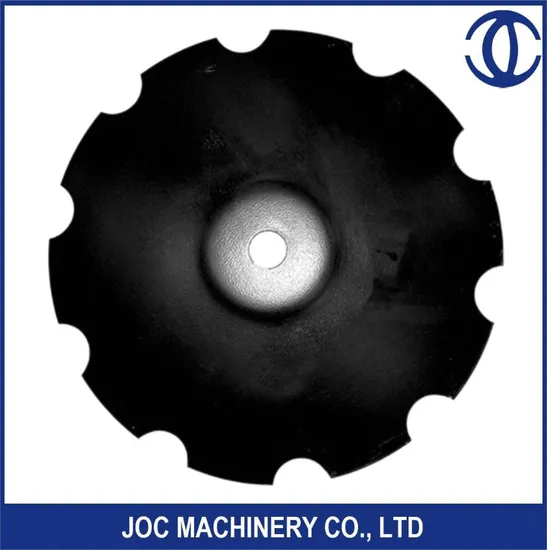 Durable Notched Disc Blade for Agricultural Machinery Solutions