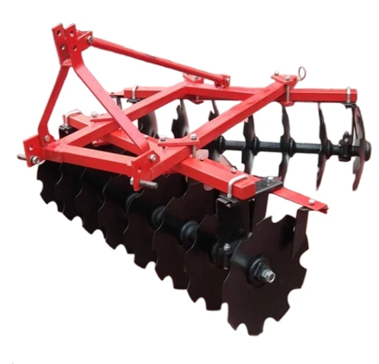 Heavy-Duty Agricultural Disc Harrow for Soil Tillage and Preparation