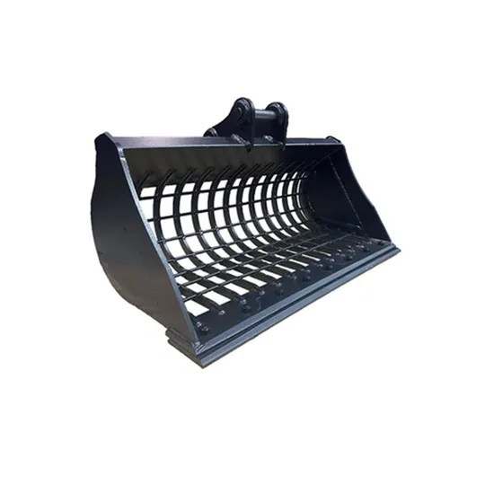 Customized OEM Excavator Root Rake Bucket, Tilting Rake Bucket, Excavator Rakes and Other Skid Steer Attachments for Agricultural