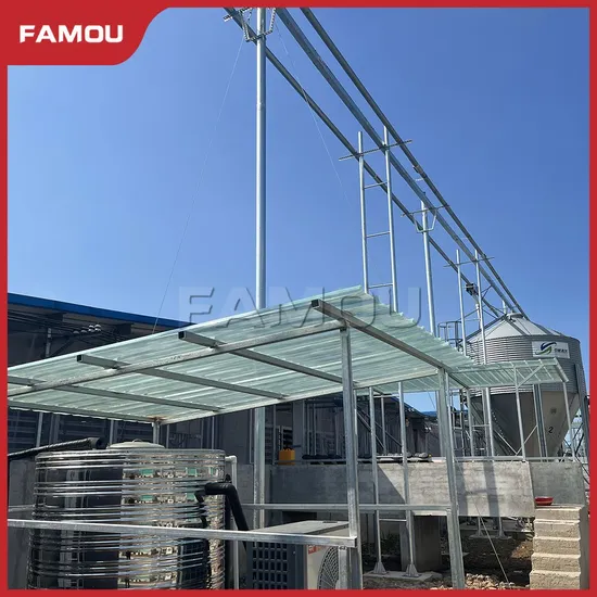 Famou Poultry Farm Equipment 102mm Chain Automatic Feeding System for Pig Farm Automatic Feeding System