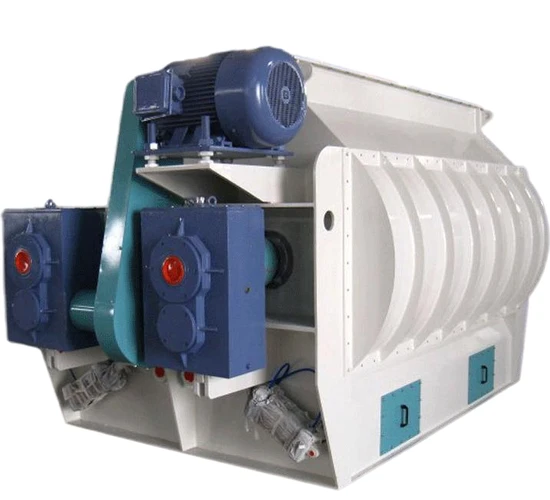 High-efficiency SSHJ series twin-shaft paddle mixer for mixing various forms of materials