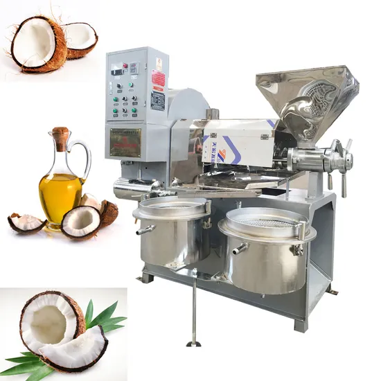 Commercial Automatic Sunflower Olive Peanut Screw Oil Press Machine