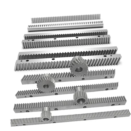 Standard Sizes Steel Gear Rack Helical Gear Set Rack and Aluminum Pinion for Automatic Gate Opener Plastic Atlanta Round Precision Curved CNC Boston Nylon Spur