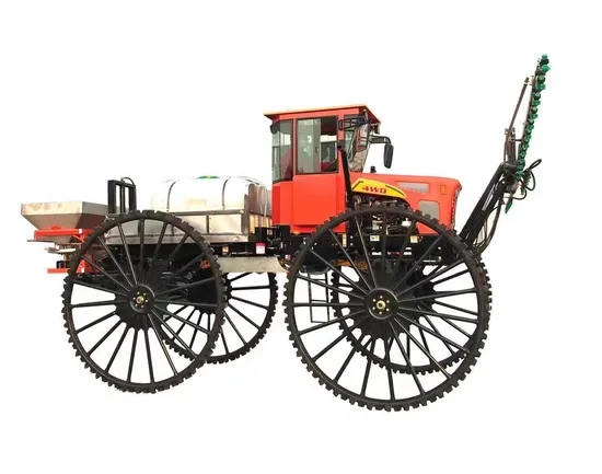 Self-Propelled High Ground Clearance Boom Sprayer Farm Use Sprayer Backpack