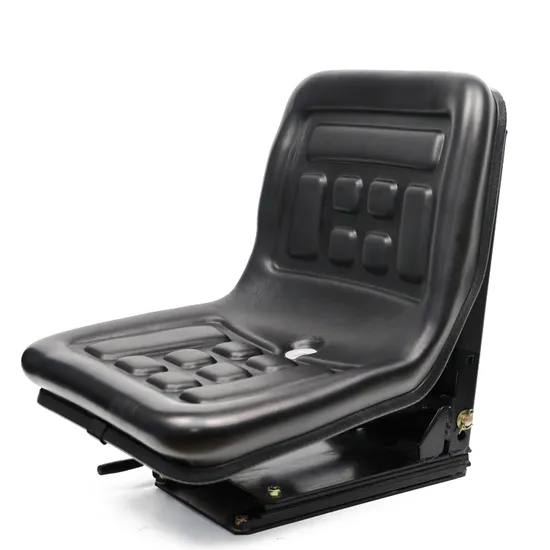 China Universal Black PVC Used Tractor Parts Mitsubishi Tractor Seat