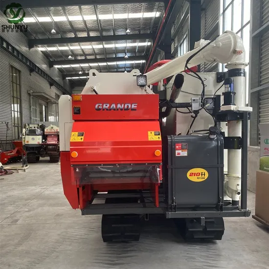 Agricultural Harvesting Machine Grande 4lz-6.0 Rice Harvester