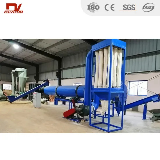 Free Quote Biomass Waste Dryer Suitable to Cotton Stalks, Wood Chips, Sawdust