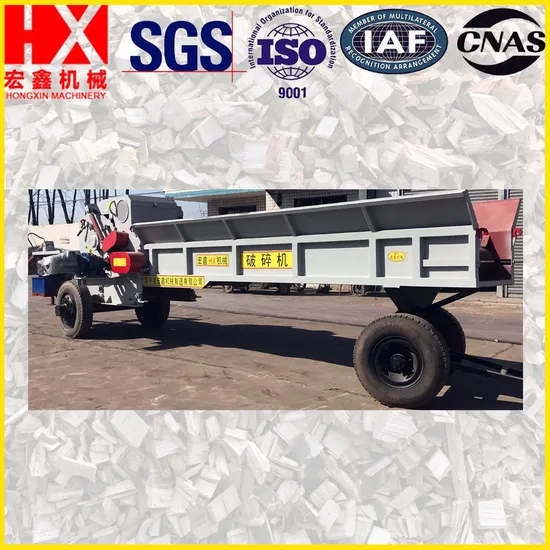 Wood Chips Processing Machine Movable Chipper