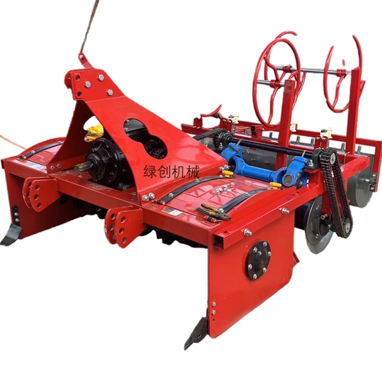 Integrated Corn Planting Machine with Residue Cutting and Fertilizing Features