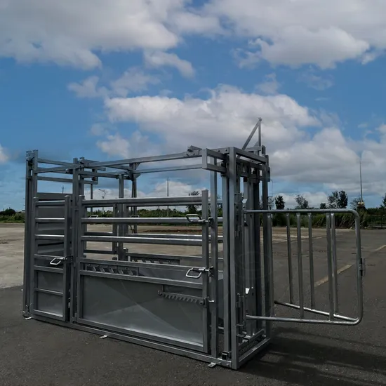 Cattle Squeeze Chute 16 Guage Heavy Duty Hot Galvanized Cattle Crush Vet Popular