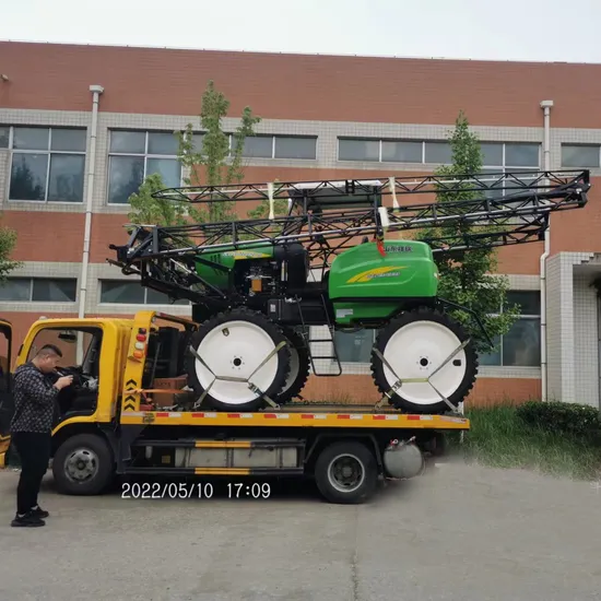 1300L Four-Wheel Sprayer Paddy Field Agricultural Four-Wheel Sprayer Small Upgraded Self-Propelled Sprayer Tractor Boom Sprayer for Corn