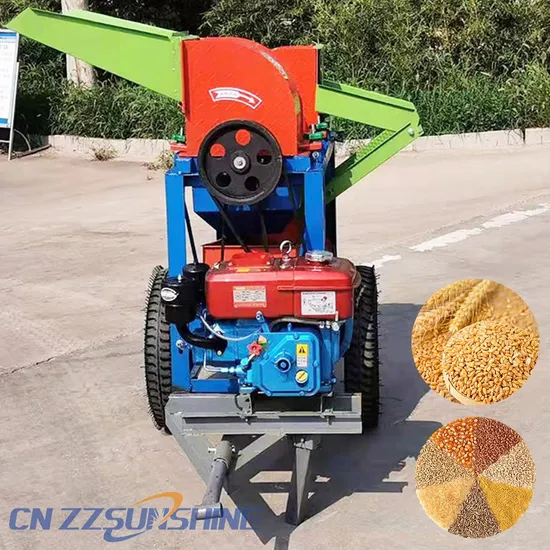 Wholesale Corn Maize Threshing Machine Durable Multi-Functional Thresher Hot Selling Grain Thresher Machine
