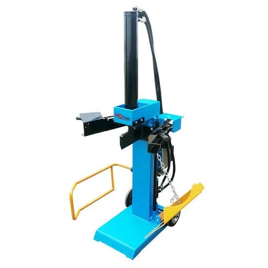 Hyv10t-600 10t Short Electric Wood Log Splitter Vertical Tractor Log Splitter Firewood Processor Convenient Wood Split