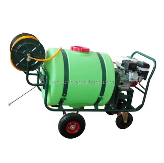 160L Trolley Type High Pressure Sprayer Hand-Propelled Diesel Spray Car