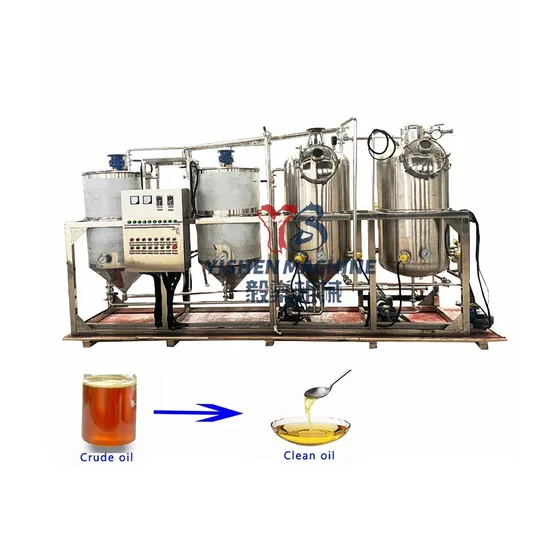 Affordable Refiner Peanut Soybean Palm Coconut Oil Refinery Equipment