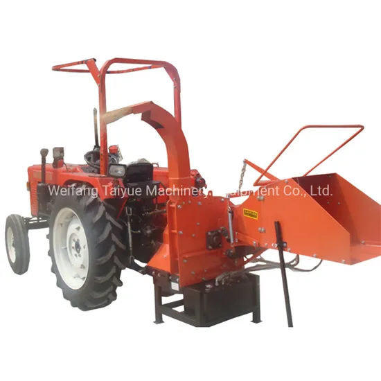 Auto Feeding Wc-8h Pto Chipper Shredder, 8 Inches Wood Chipper Mulcher