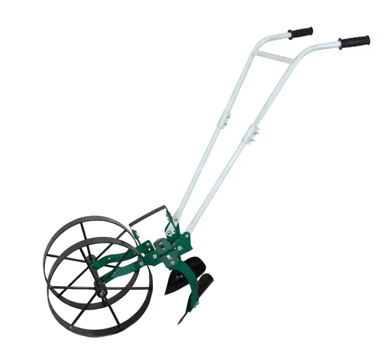Adjustable Top Quality Metal Wheel Rotary Hoe Garden Tool Farm Hoe