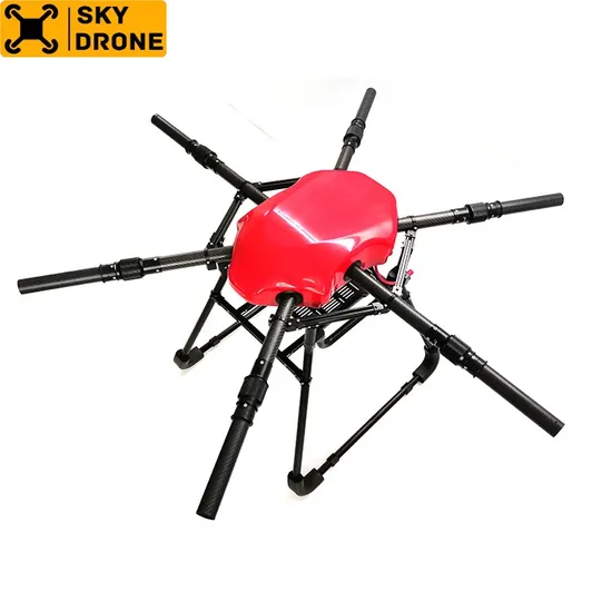 Collision Prevention Low Attitude Fpv Remote Control Helicopter Spray Transport Drone for Agriculture Manufacture
