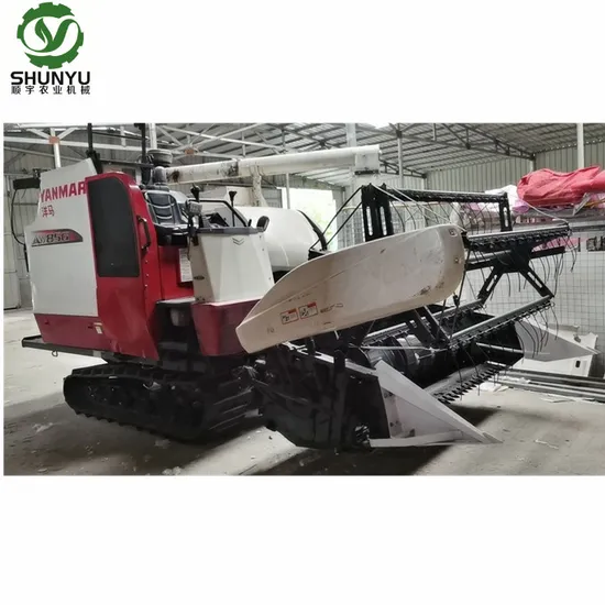 Cheap Price Yanmar Aw85g Agricultural Rice Combine Harvester for Sale