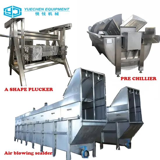 Muslim Halal Poultry Abattoir Chicken Feet Peeling Processing Machine in Slaughterhouse Use