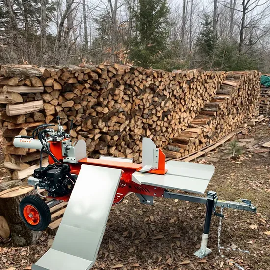 Factory Supply Horizontal Wood Kindling Cutter Splitter Log Splitter