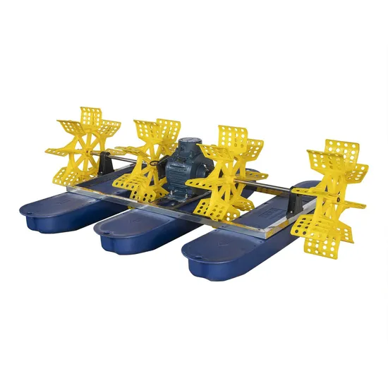 Efficient Pmsm Direct Drive Wheel with 3PCS Float for Water Aeration