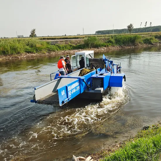 Electric Aquatic Plant Removal Trash Garbage Collection Harvester