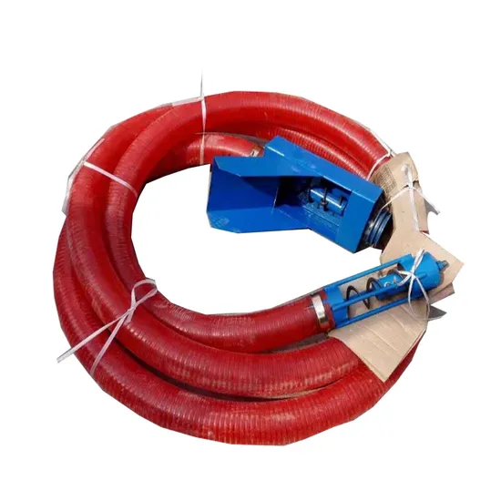Grain Conveyor Suction Machine for Truck Loading Silo Cement Spiral Flexible Screw