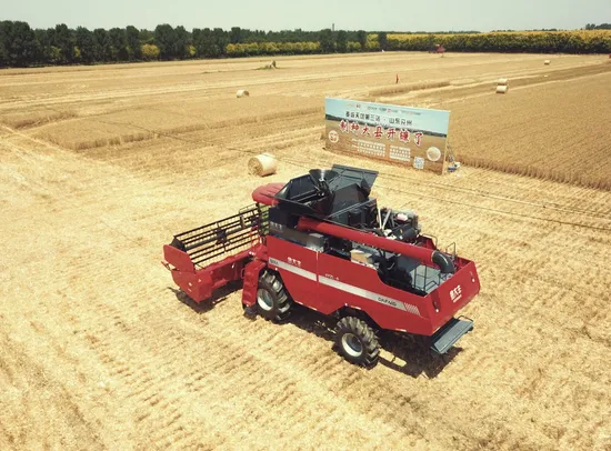 Advanced Combine Harvester for Efficient Grain and Potato Harvesting Tasks