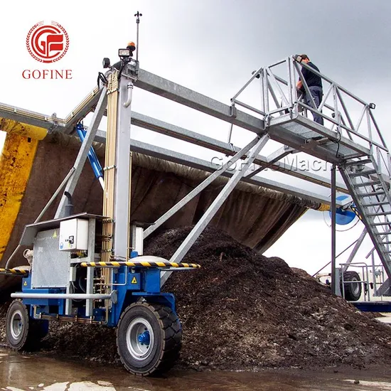 Static Organic Fertilizer Composting Facility Equipment of Chicken Manure