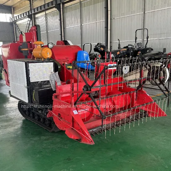 35HP Small Household Rice Soybean and Wheat Harvester for Both Dryland and Paddy Fileds Use