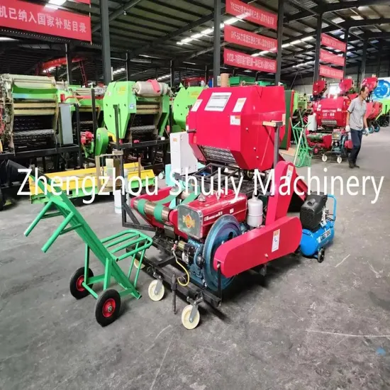 Diesel Engine Full Automatic Silage Baling and Wrapping Machine in Kenya