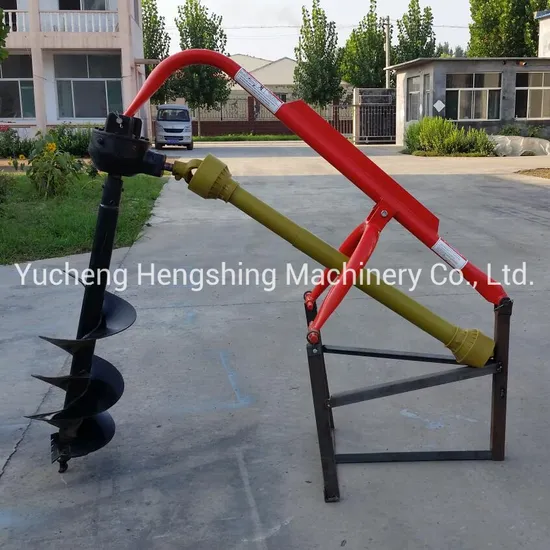 Agriculture Tractor Post Hole Digger Tree Digger Pto Driven Post Hole Auger Digger