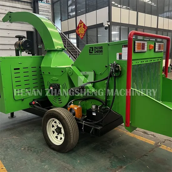 10 Inch 102HP Drum Type Self-Propelled Branch Crusher