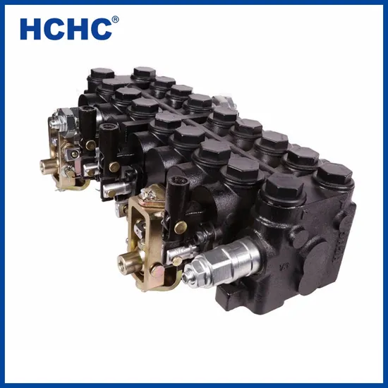 China Manufacturer Sectional Hydraulic Directional Control Valves Dle