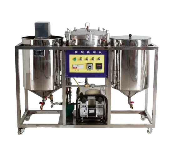 Refined Cooking Oil for 500kg/D Hot on Sale Refinery Palm Oil Peanut Sunflower Soybean Oil