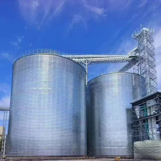 Custom Made or Prefabricated 1000/2000/3000 Tons Cement Corn Wheat Soybean Grain Storage Silo