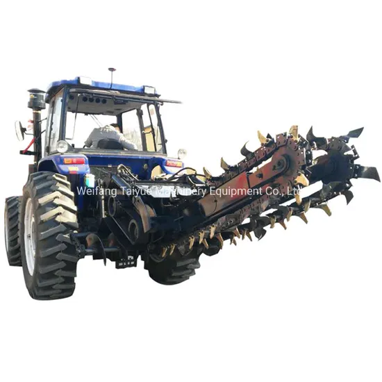 Factory Supply High Efficiency Trencher Machine Tractor, Irrigation Trencher