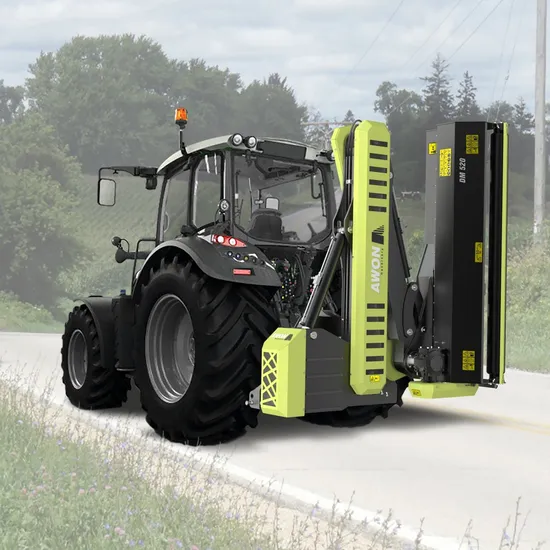 Farm Machine Tractor Pto Driven Ditch Long Arm Flail Mower
