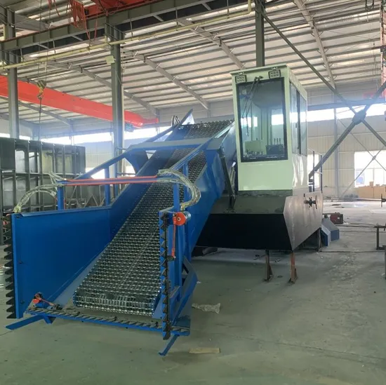 Full Automatic Good Quality Hydraulic Aquatic Weed Harvester Use for in River