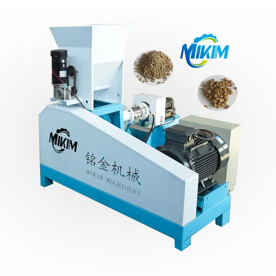 Dog Fish Feed Pellet Mill Extruder Food Processing Machine