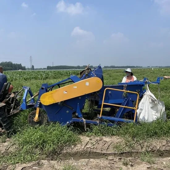Hongyou 4ub-100 300mm Minimum Ground Clearance Combine Potato Harvesting Farm Machinery