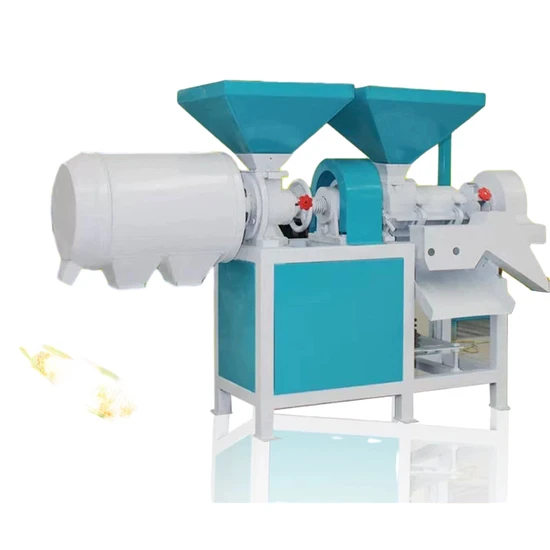 High Capacity Corn Peeling and Grits Making Machine