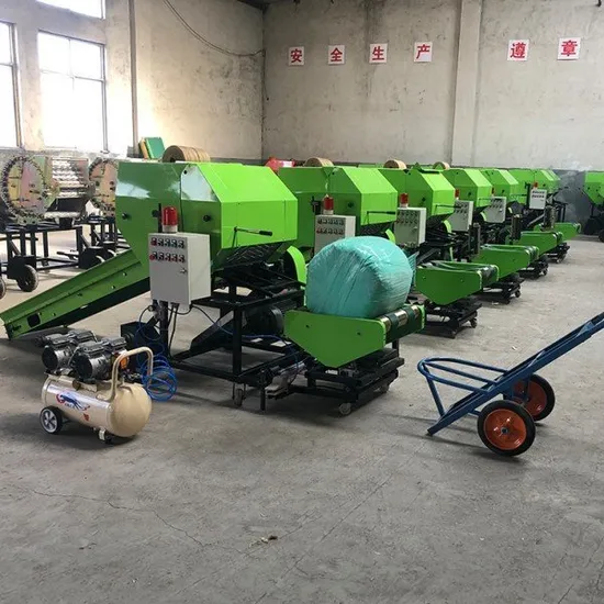 Diesel Engine Mini Corn Silage Baler Machine Silage for Sale