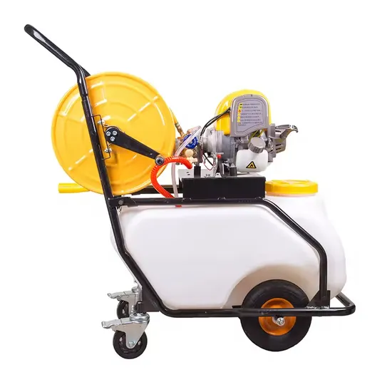 2-Stroke 4-Stroke High Pressure Garden Sprayer 50L Wheeled Gasoline Engine Power Sprayer