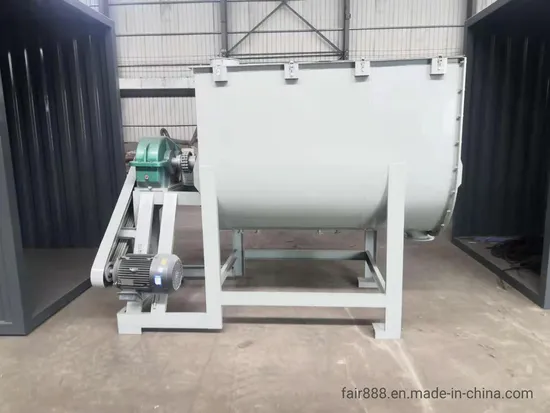 Animal Feed Mixer Machine Meat Paddle Mixer Chicken Feed Mixer